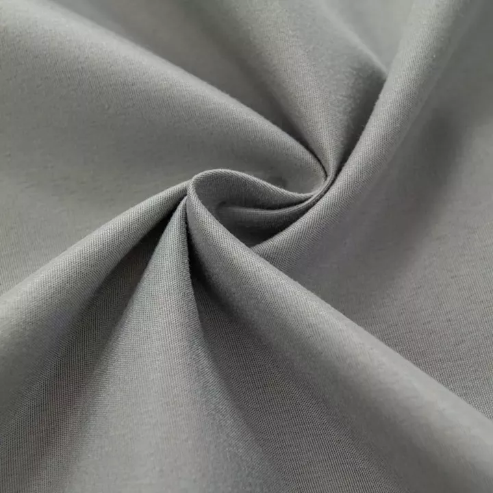 Beauty Home Κουρτίνα Full Blackout σκίασης με 8 κρίκους Soft Art 8391 Grey-11 140x270 Γκρι