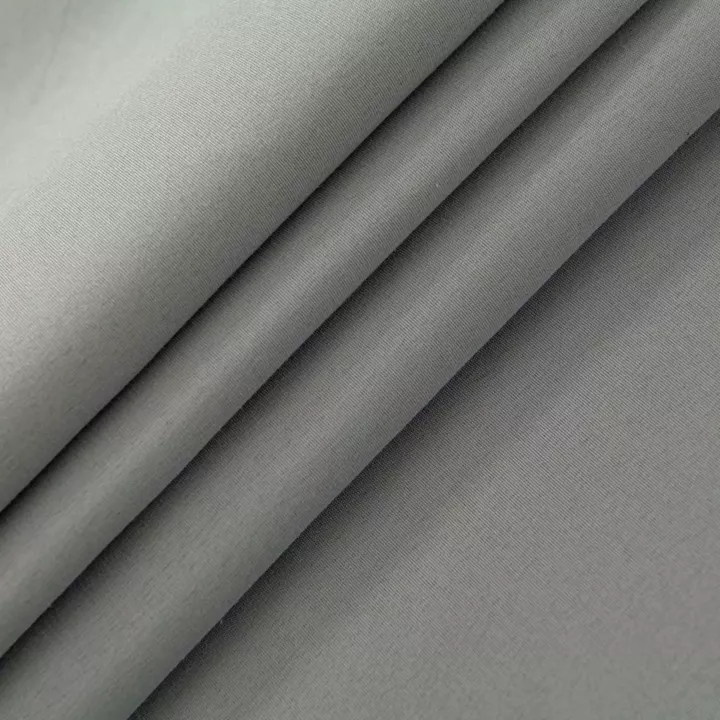 Beauty Home Κουρτίνα Full Blackout σκίασης με 8 κρίκους Soft Art 8391 Grey-11 140x270 Γκρι