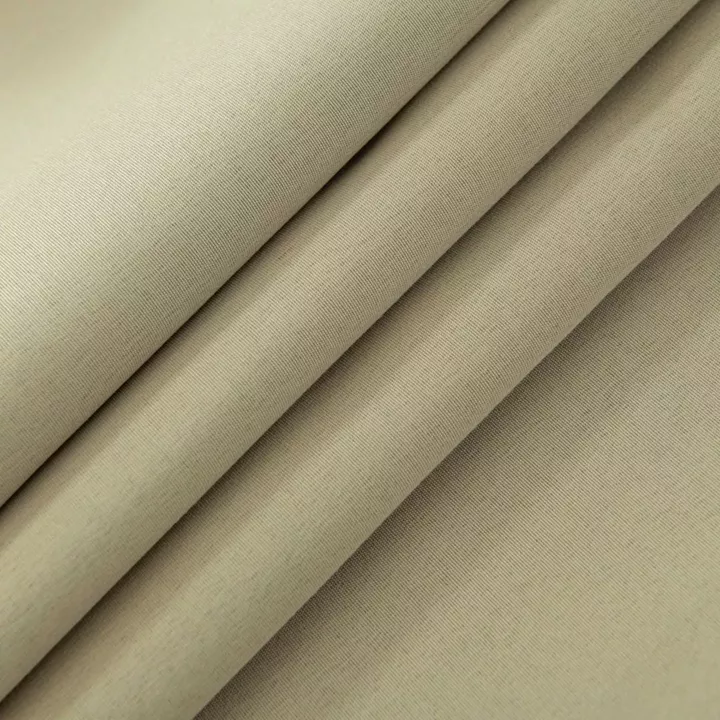 Beauty Home Κουρτίνα Full Blackout σκίασης με 8 κρίκους Soft Art 8391 Beige 140x270 Άμμου