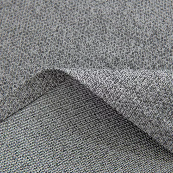 Beauty Home Κουρτίνα Full Blackout σκίασης με 8 κρίκους Elite Art 8392 Grey-Νο7 140x270 Σκούρο Γκρι