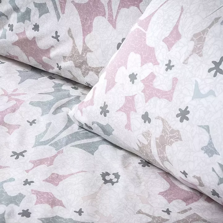 Beauty Home Ζεύγος μαξιλαροθήκες Ninet Art 12252 52x72 Γκρι,Ροζ