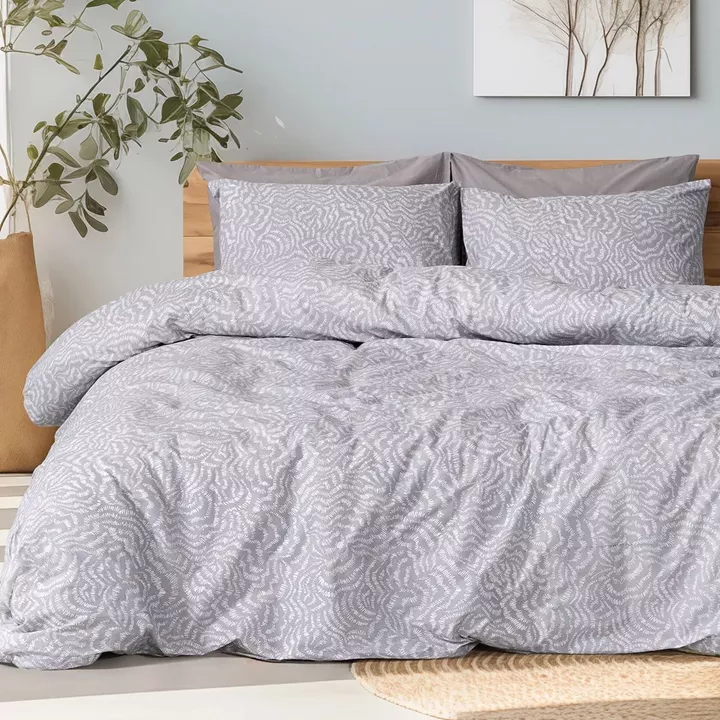 Beauty Home Ζεύγος μαξιλαροθήκες Evie Art 12261 52x72 Γκρι