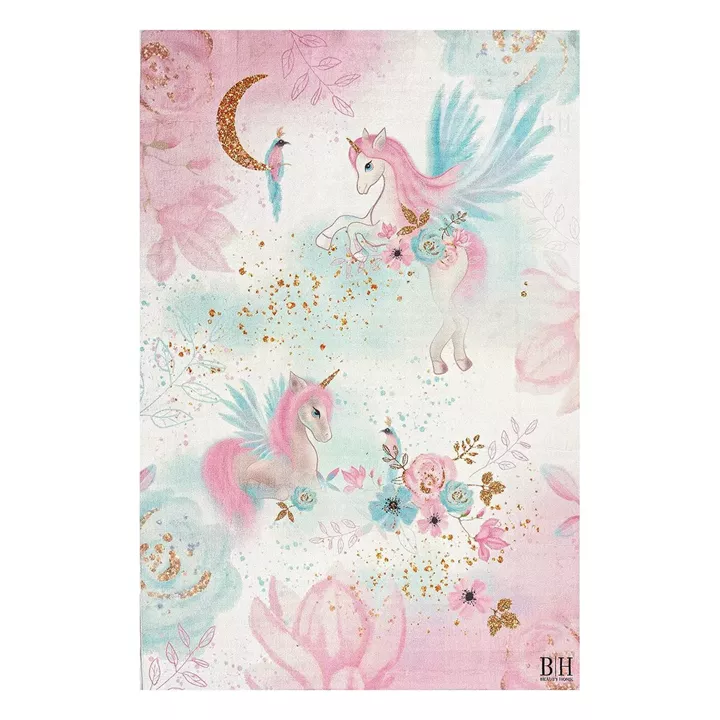 Beauty Home Χαλί παιδικό Fun Art 9588 135x180 Ροζ