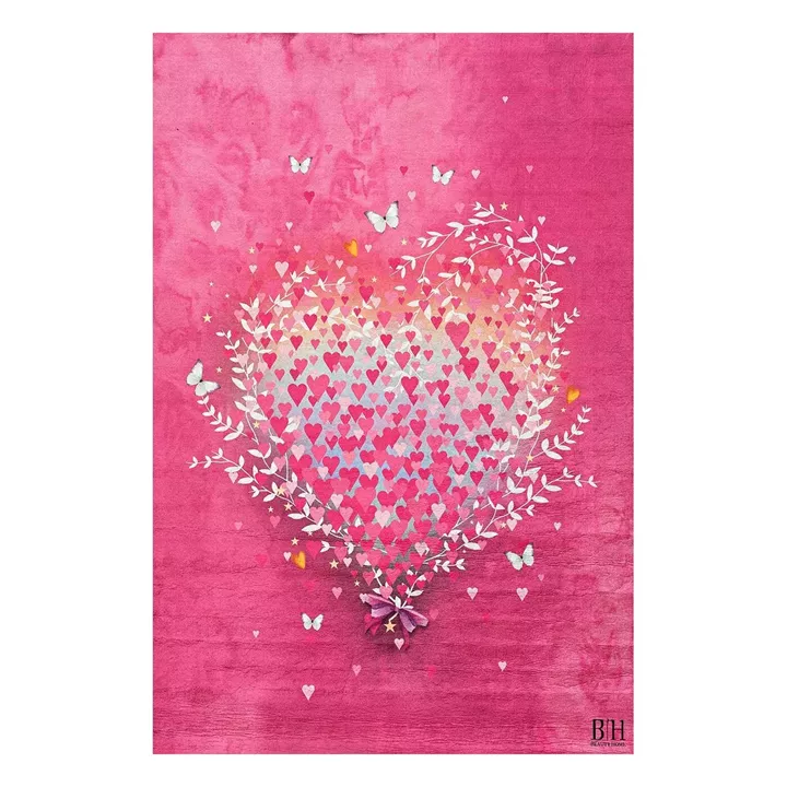 Beauty Home Χαλί παιδικό Fun Art 9589 135x180 Φουξ