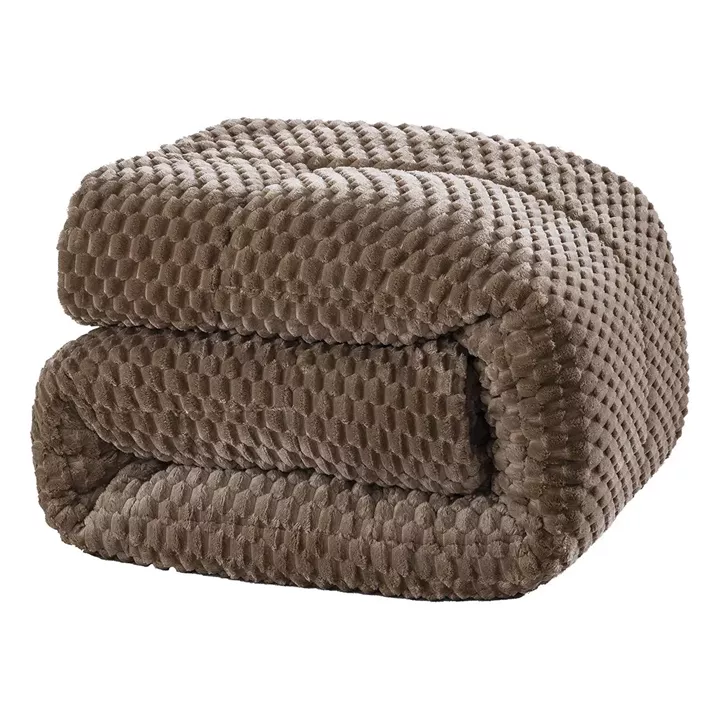 Beauty Home Κουβερτοπάπλωμα ημίδιπλο Art 12654 180x240 Μόκα