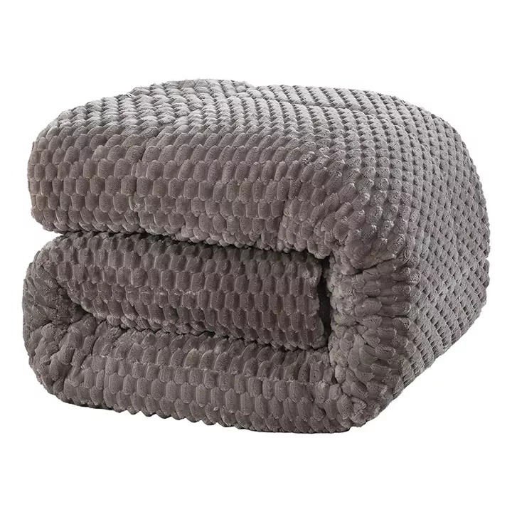 Beauty Home Κουβερτοπάπλωμα μονό Art 12655 160x240 Γκρι