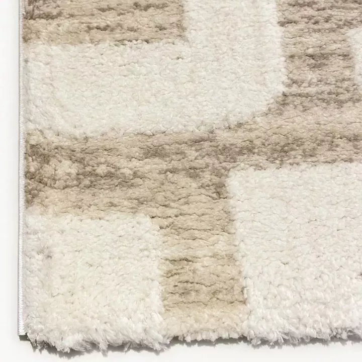 Beauty Home Χαλί Puffy Art 9657 160x230 Μπεζ