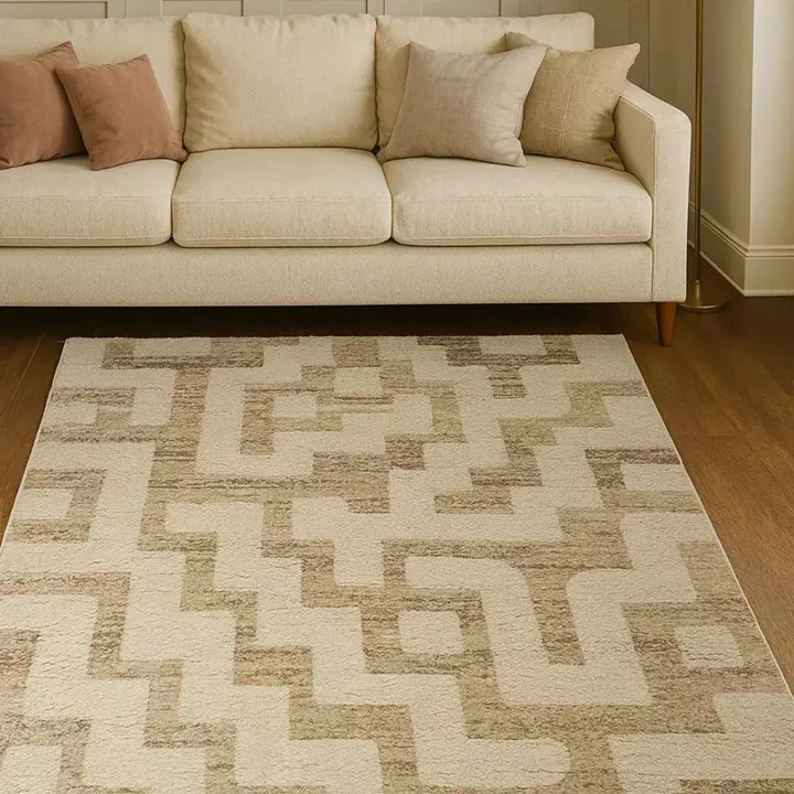 Beauty Home Χαλί Puffy Art 9657 160x230 Μπεζ