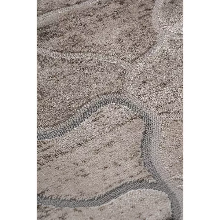 Beauty Home Διάδρομος με το μέτρο Zenia Art 9442 67cm Μπεζ,Γκρι