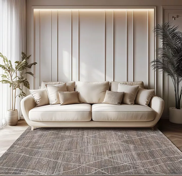 Beauty Home Σετ Κρεβατοκάμαρας 3τμχ Serena Art 9834 (67x140+67x140+67x230) Μπεζ,Γκρι