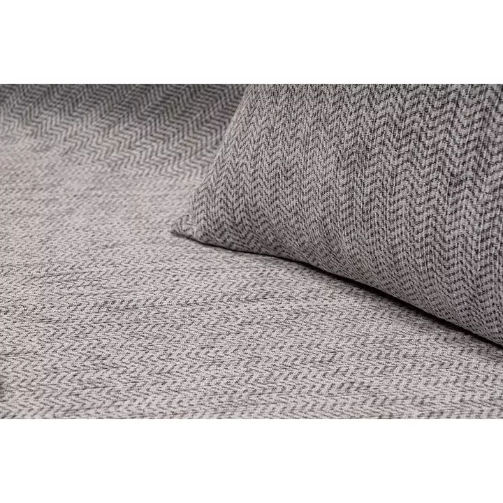 Beauty Home Ριχτάρι Τετραθέσιο Art 8646 170x350 Γκρι