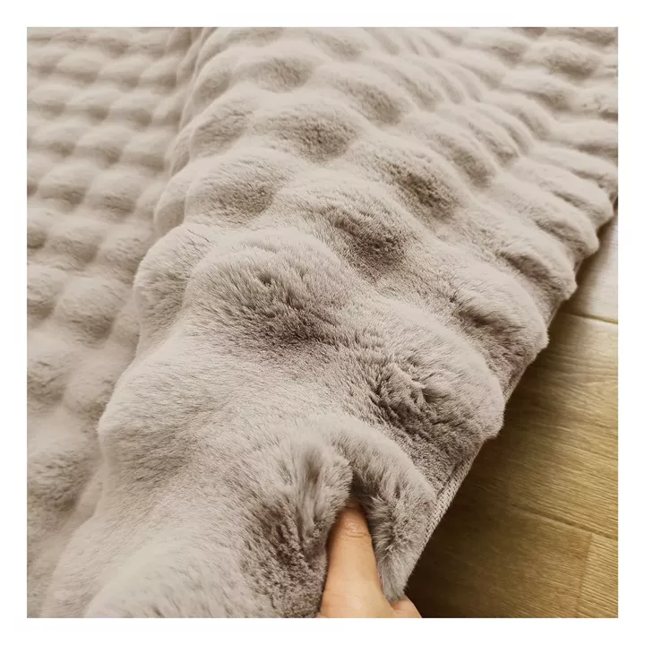 Beauty Home Ταπέτο μπάνιου Bubble Art 9663 45x75 Μόκα