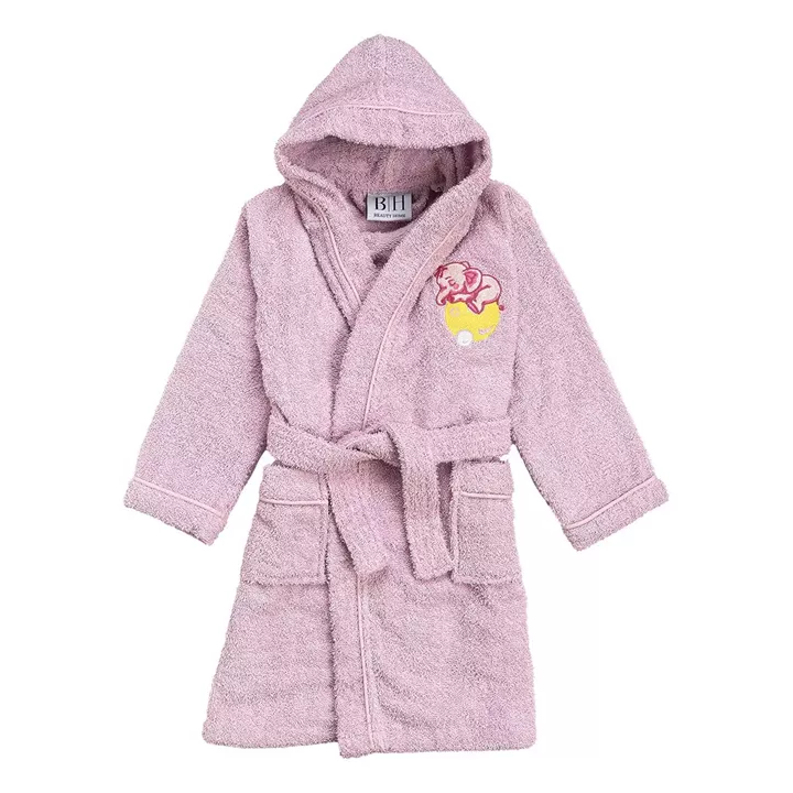 Beauty Home Μπουρνούζι βρεφικό-παιδικό Art 5420 3-4 ετών Λιλά