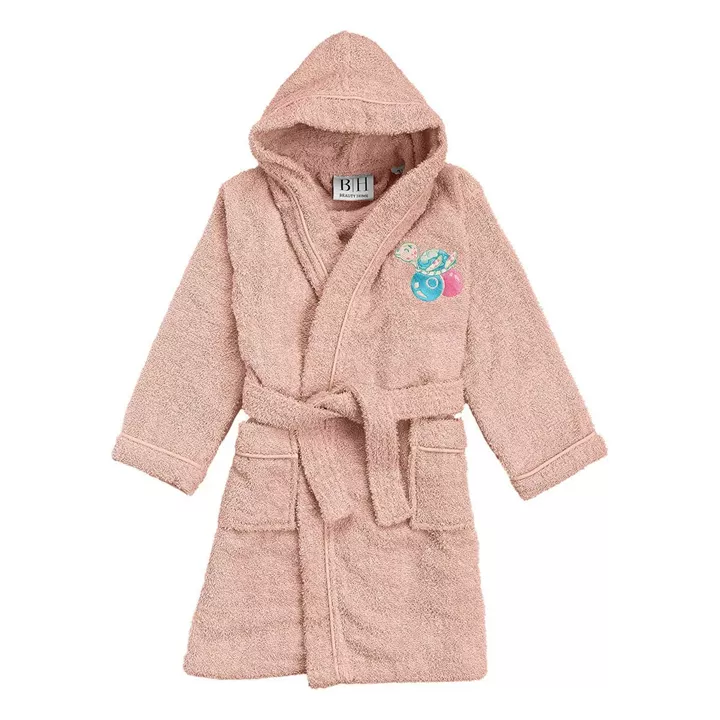 Beauty Home Μπουρνούζι βρεφικό-παιδικό Art 5422 2-3 ετών Ροζ
