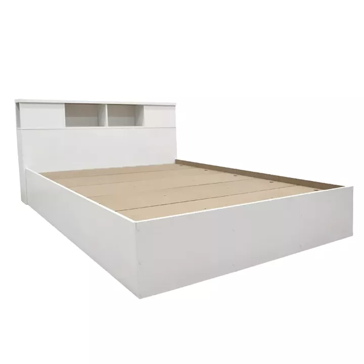 Σετ Κρεβατοκάμαρας Olympus White με Κρεβάτι 140x200εκ Σετ 3τεμ