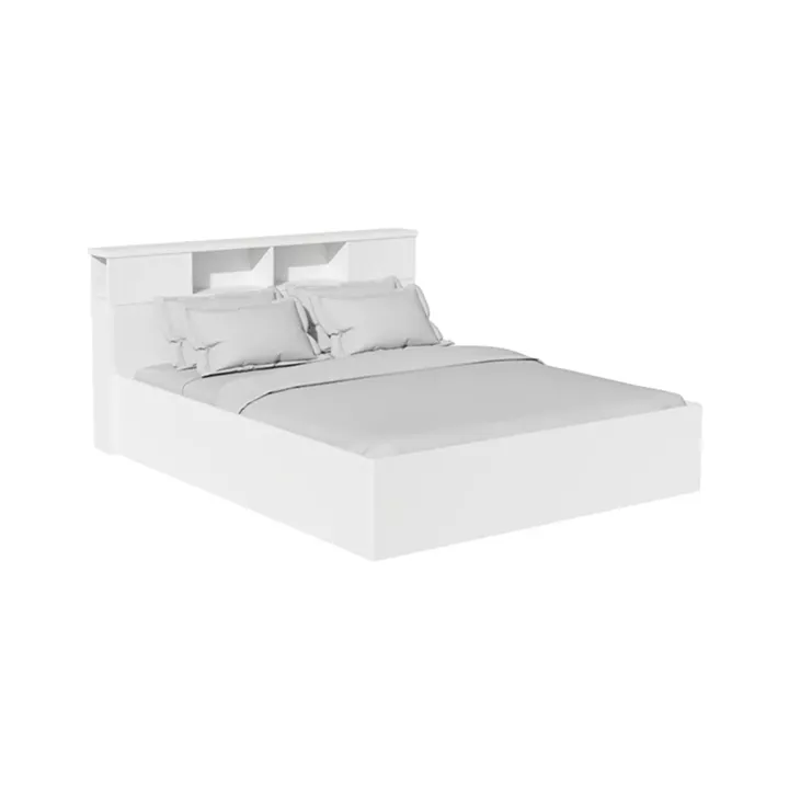 Σετ Κρεβατοκάμαρας Olympus White με Κρεβάτι 140x200εκ Σετ 3τεμ