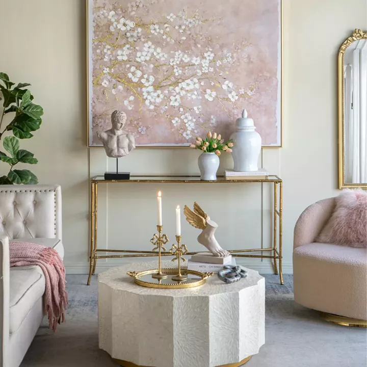 Artekko Melania Λευκό Κεραμικό Διακοσμητικό Δοχείο Βάζο με Καπάκι (16x16x31)cm