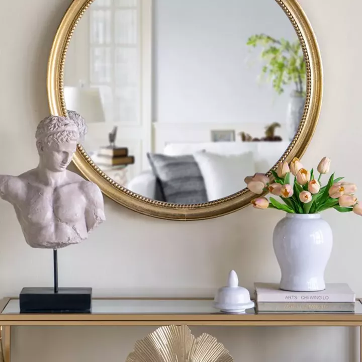 Artekko Melania Λευκό Κεραμικό Διακοσμητικό Δοχείο Βάζο με Καπάκι (16x16x31)cm