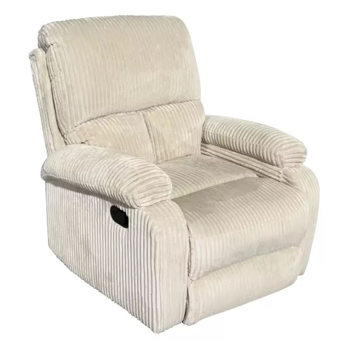 ARMCHAIR RELAX DIONI HM3296.12 BEIGE CORD FABRIC 81x94x97Hcm.