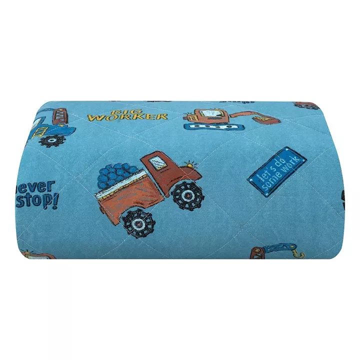 Beauty Home Kουβερλί μονό Factory Art 6216 160x240 Γαλάζιο