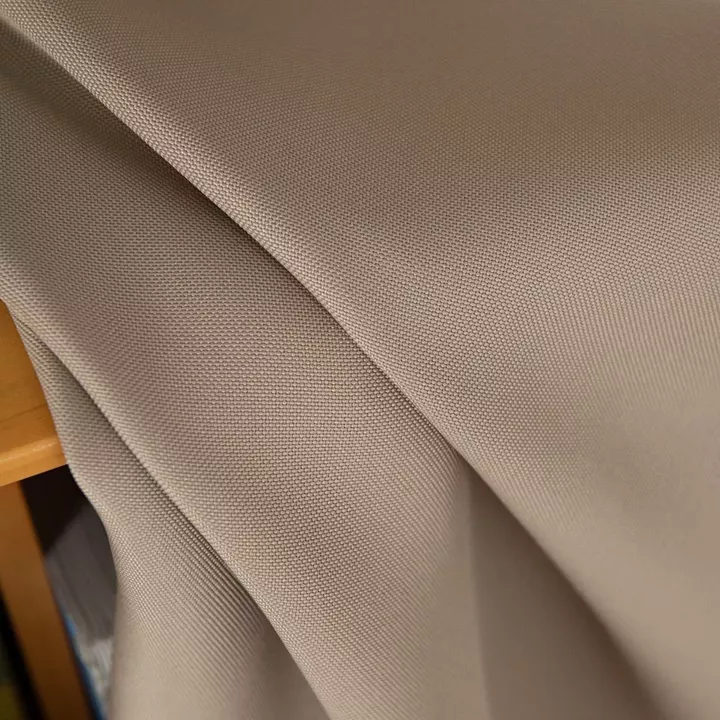 Beauty Home Κουρτίνα μεσαίας σκίασης με 8 μεταλλικούς κρίκους Effect Art 8443 140x270 Μπεζ