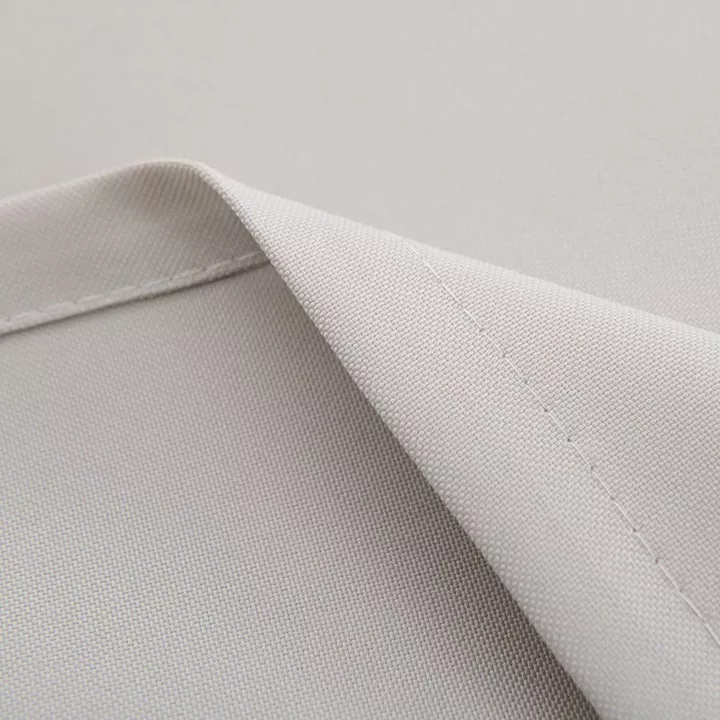 Beauty Home Κουρτίνα μεσαίας σκίασης με 8 μεταλλικούς κρίκους Effect Art 8443 140x270 Εκρού