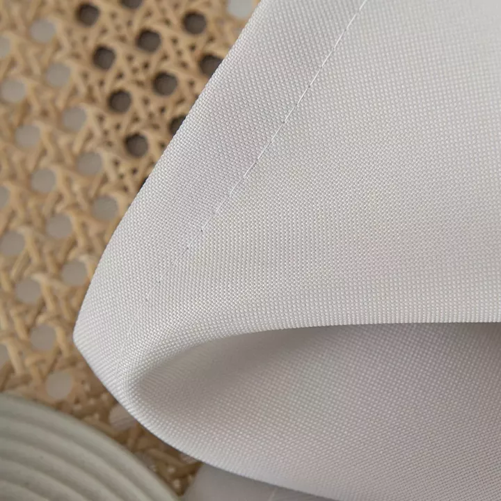 Beauty Home Κουρτίνα μεσαίας σκίασης με 8 μεταλλικούς κρίκους Effect Art 8443 140x270 Εκρού