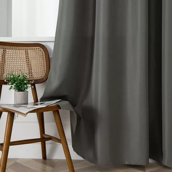 Beauty Home Ύφασμα κουρτίνας με το μέτρο μεσαίας σκίασης Effect Art 8443 Φ320 Ανθρακί