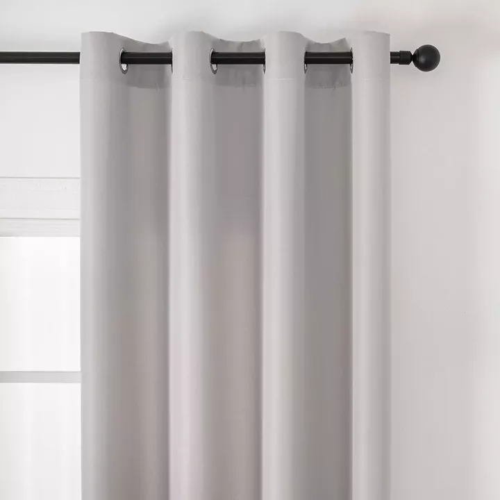 Beauty Home Ύφασμα κουρτίνας με το μέτρο μεσαίας σκίασης Effect Art 8443 Φ320 Ασημί