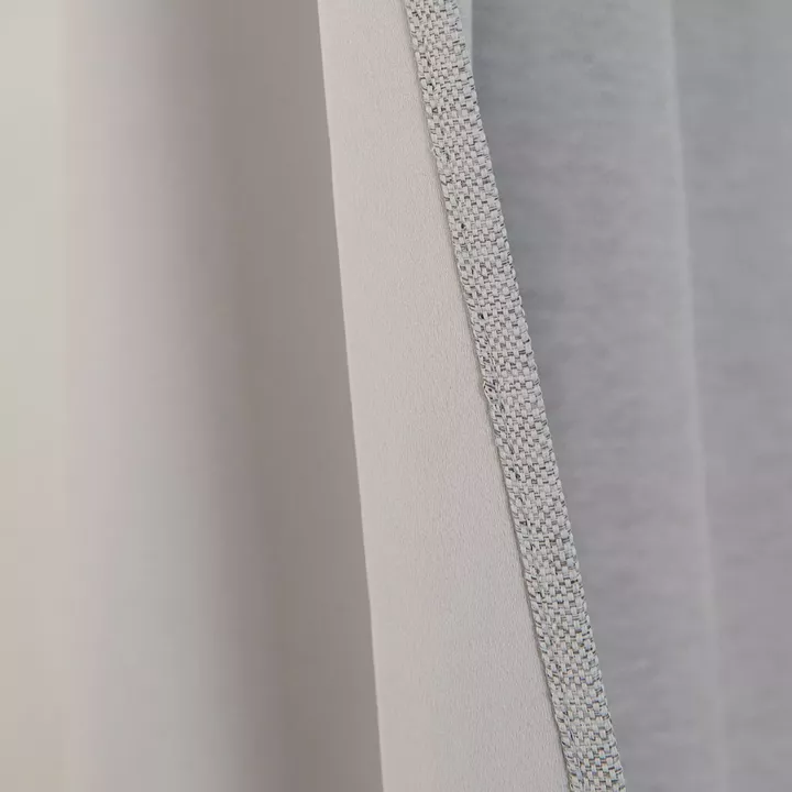 Beauty Home Ύφασμα κουρτίνας με το μέτρο Blackout jacquard σκίασης Glare Art 8444 Φ280 Γκρι