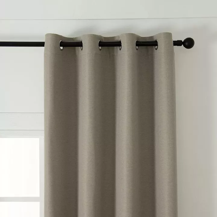 Beauty Home Ύφασμα κουρτίνας με το μέτρο Blackout jacquard σκίασης Glare Art 8444 Φ280 Άμμου