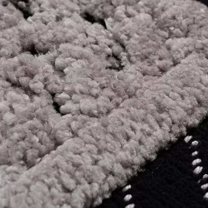 Beauty Home Χαλί Noir Art 9436 133x190 Black Μαύρο