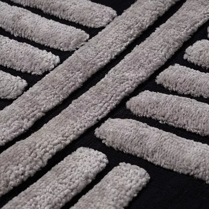 Beauty Home Χαλί Noir Art 9437 133x190 Black Μαύρο