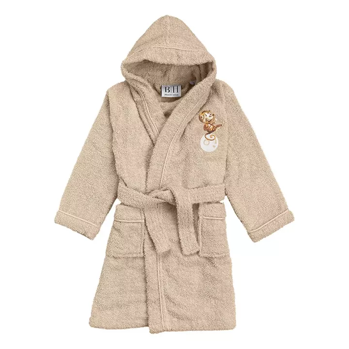 Beauty Home Μπουρνούζι βρεφικό-παιδικό Art 5426 3-4 ετών Μπεζ