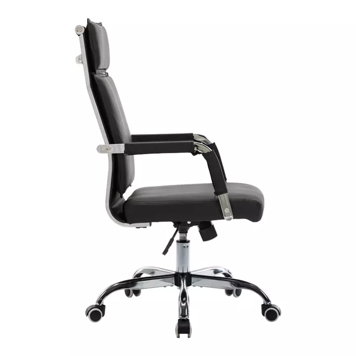 Καρέκλα γραφείου διευθυντη Mavel pakoworld PU μαύρo 55x62x100-110εκ