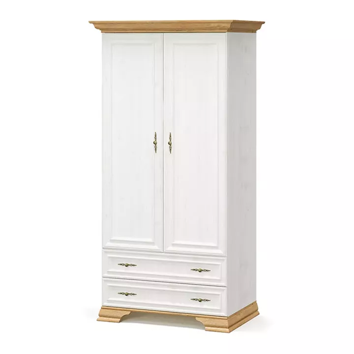 Σετ Κρεβατοκάμαρας Jaden με Κρεβάτι oak -λευκό 160x200εκ Σετ 4τεμ