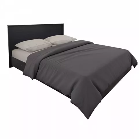 Κρεβάτι Athos pakoworld σε wenge απόχρωση 160x200εκ