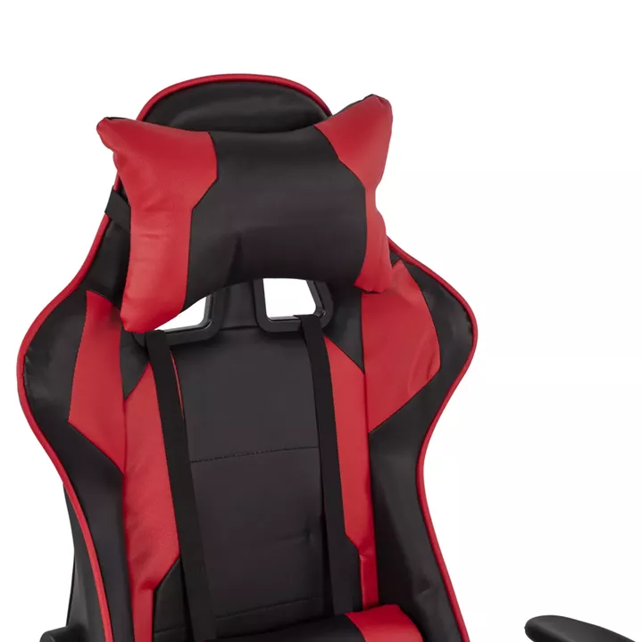 Office Gaming chair HM1072.01 Black-Red color 64,5x70x(123-130) cm