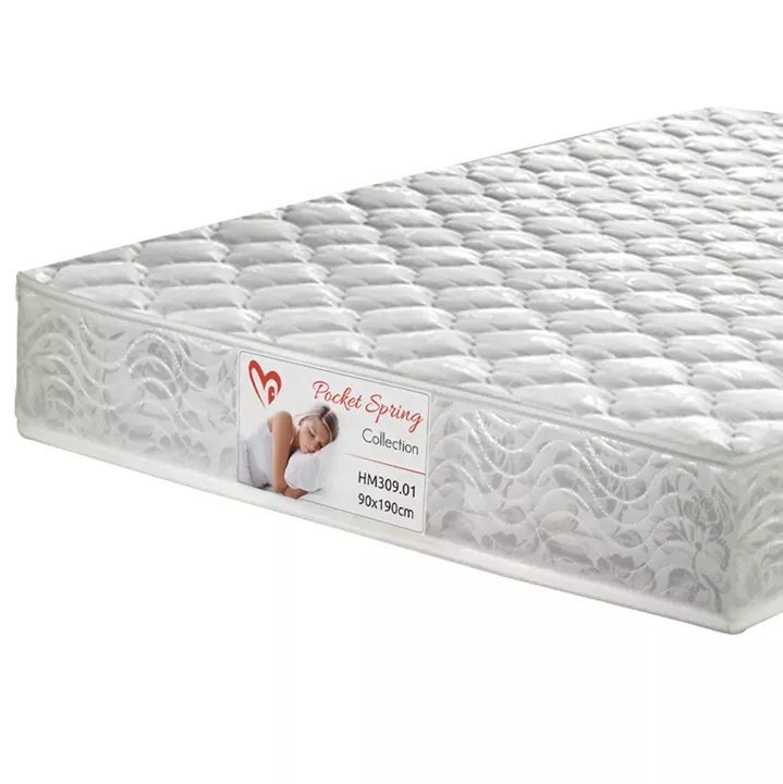 BUNK BED BEAMER HM21320 PINE WOOD IN WHITE--FOR MATTRESSES 90 & 140x190cm.