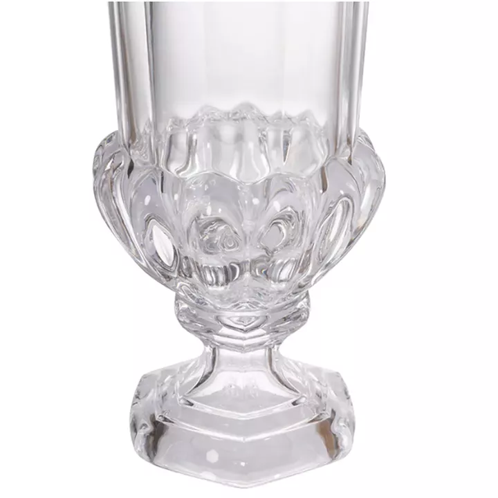 Artekko Urn Διάφανο Γυάλινο Διακοσμητικό Βάζο (21x21x37.5)cm