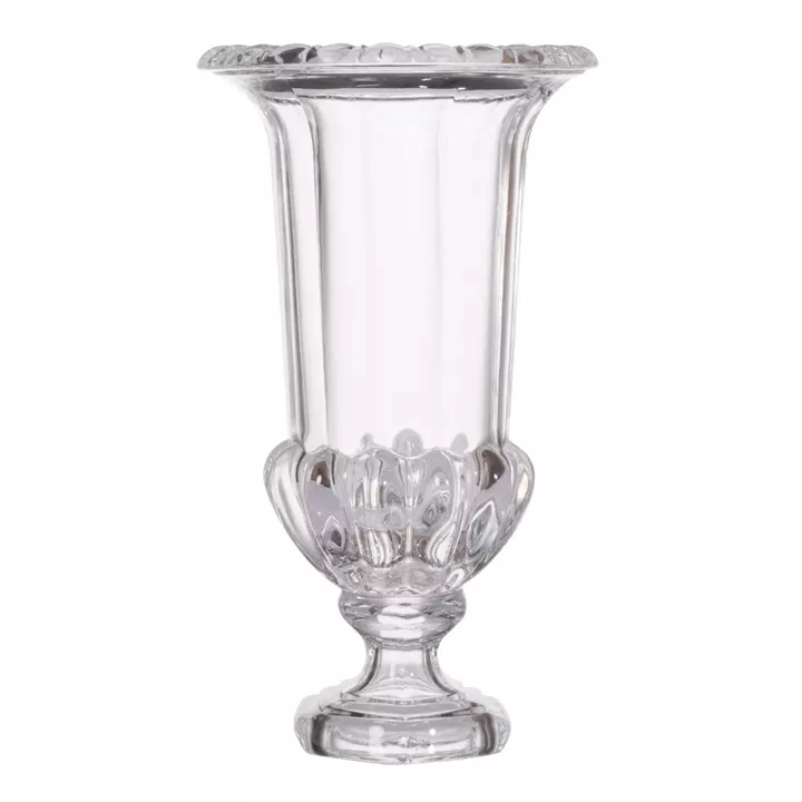 Artekko Urn Διάφανο Γυάλινο Διακοσμητικό Βάζο (21x21x37.5)cm