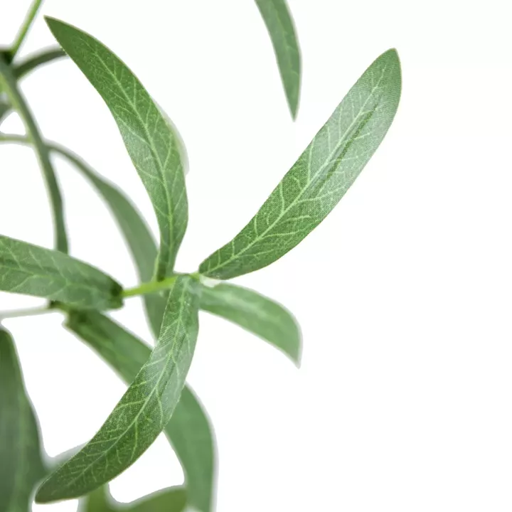 Artekko Olive Πλαστική Τεχνητή Ελιά σε Μαύρη Γλάστρα (44x40x108)cm