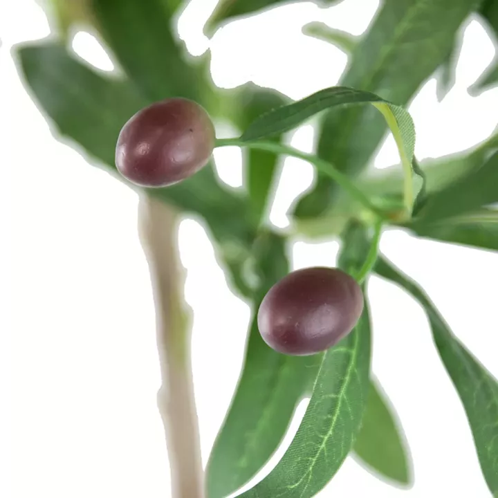 Artekko Olive Πλαστική Τεχνητή Ελιά σε Μαύρη Γλάστρα (44x40x108)cm