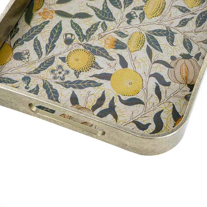 Artekko Zenn Πολύχρωμοι Διακοσμητικοί Δίσκοι με Γυάλινη Επιφάνεια (32.5x50.7x4.5)cm 2pcs