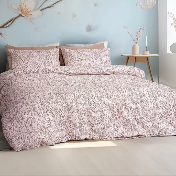 Beauty Home Σετ σεντόνια υπέρδιπλα με λάστιχο Sylia Art 12256 170x200+30 Μπεζ