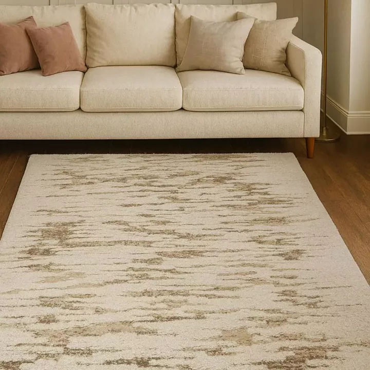 Beauty Home Διάδρομος με το μέτρο Puffy Art 9655 66cm Μπεζ