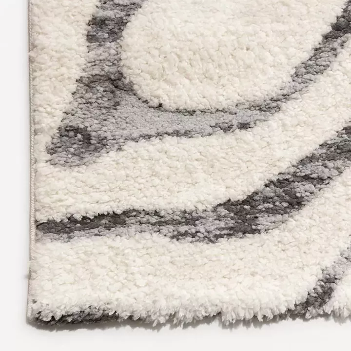 Beauty Home Διάδρομος με το μέτρο Puffy Art 9660 66cm Γκρι