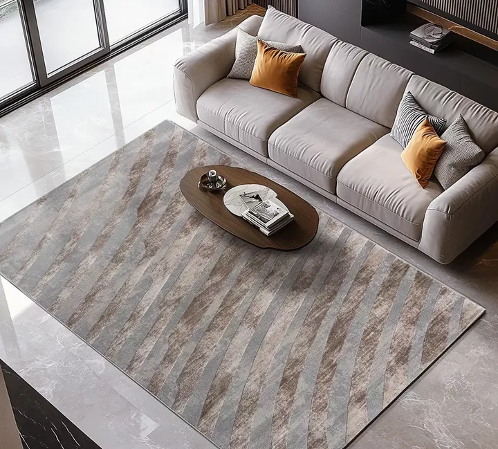 Beauty Home Χαλί Zenia Art 9438 133x190 Μπεζ,Γκρι