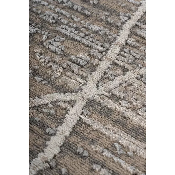 Beauty Home Διάδρομος με το μέτρο Serena Art 9834 67cm Μπεζ,Γκρι