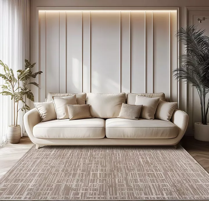 Beauty Home Χαλί Serena Art 9836 160x230 Μπεζ